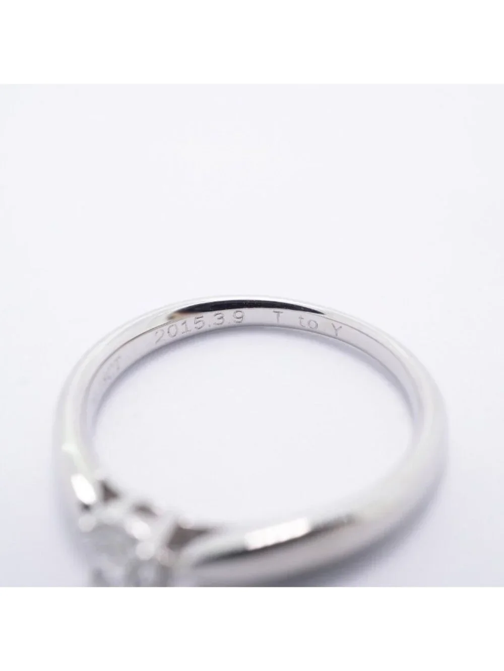 Tiffany & Co Ring Harmony Platinum Diamond